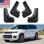 4pcs Front Rear Black Mud Flaps Splash Guards For 2022-2024 Jeep Grand Cherokee. Fixed Price $40.99.