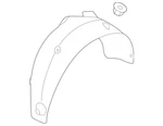 Genuine Hyundai Kona 2018-2020 Rear Wheelhouse Liner Rh=passenger, 86822-j9000. Fixed Price $192.95.