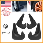 4 Universal Black Car Mud Flaps Splash Guards Kit For Auto Accessories Parts. Fixed Price $24.99.