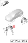 Genuine Porsche Panamera Wheel Housing Liner Right Rear Front 971810908a. Fixed Price $255.95.