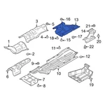 For Ford Fusion 2013-2020 Ds7z78403b22a Rear Right Floor Pan Heat Shield. Fixed Price $48.95.