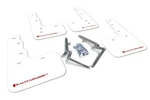 Rally Armor Mud Flaps For Honda 2017-2021 Civic Type R White W Red Logo. Fixed Price $185.01.