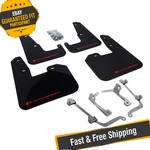 Rally Armor Mf15-ur-blk/rd Black/red Ur Mud Flaps For 2011-2014 Subaru Wrx Hatch. Fixed Price $181.50.