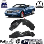 Splash Shield For 2012-2014 Chrysler 200 Front Left & Right Side Set Of 2. Fixed Price $74.51.
