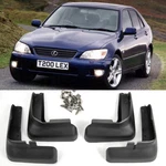 For 01-05 Lexus Is300 Altezza Front Rear 4pcs Set Fender Splash Mud Guards Flaps. Fixed Price $43.99.
