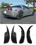 For 05-13 Corvette C6 Base Matte Black Front & Rear Splash Guards Mud Flaps. Fixed Price $3149.98.