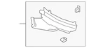 Genuine Audi Fender Liner Extension 4ke-853-888-e. Fixed Price $81.64.