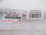 Genuine Oem Toyota 75071-0r010 Right Reveal Molding 2019-20 Rav4 2021 Prime. Fixed Price $61.29.