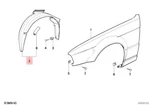 Genuine Bmw M5 E34 518g 518i 520i 524td 525i 525td Covering Left 51711944363. Fixed Price $205.02.
