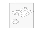 Genuine Audi Floor Pan Splash Shield 8w7-825-201-a. Fixed Price $47.61.