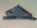 Corvette C2 Front Outer Splash Shield Right Gm 63 64 65 66 67. Fixed Price $22.50.