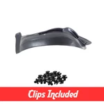 Front Driver Side Fender Liner W/ Clips For 2000-2005 Cadillac Deville Gm1248166. Fixed Price $34.99.