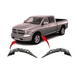 Set Of 2 Fender Liners For Dodge Ram 1500 2009-2018 Ch1248152 Ch1249152. Fixed Price $84.16.