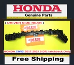 17-21 Honda Civic Hatchback Oem Rear Bumper Bracket Fender Clip Driver Side Back. Fixed Price $49.45.