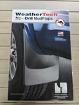 Weathertech No-drill Mud Flaps Year/make/model Front & Rear Splash Guards Set. Fixed Price $99.99.