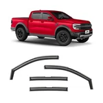 In-channel Extra Durable Rain Guards For Ford Ranger 2024-2025 Supercrew, Win.... Fixed Price $65.27.