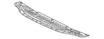 Genuine Audi Bumper Splash Shield 4k8-807-611-c. Fixed Price $211.59.