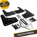 Rally Armor Mf29-ur-blk/sil Black/silver Ur Mud Flaps For 13-19 Ford Fiesta St. Fixed Price $176.00.