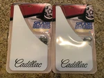 Nos Vintage White Gm Cadillac Oem Mud Flaps Fleetwood Splash Guards Brougham. Fixed Price $399.99.