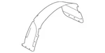 Genuine Ford Wheel-well Liners - Rear Set Lc3z-9927886-a. Fixed Price $220.00.