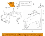 Gm Oem 15-19 Sierra 2500 Hd Fender Components-splash Shield 23163775. Fixed Price $76.32.