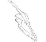 Genuine Ford Mud Guard N2dz-16a586-aa. Fixed Price $104.12.
