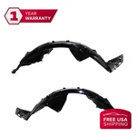 Fender Liners Set Front For 2016-2018 Honda Civic Touring Model. Fixed Price $164.29.