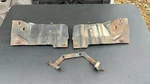 1969-1973 C-body Fury Headlight Splash Shields Under Hood Engine Bay Left Right. Fixed Price $250.00.