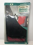 Vintage Nos Red Reflective Mud Flaps Splash Guards Powerflow Rare - Size: A. Fixed Price $20.99.