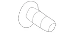 Genuine Nissan Radiator Support Splash Shield Clip 76876-w5000. Fixed Price $2.63.