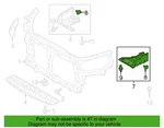 Hyundai 29130 3v600 Left Side Cover Panel For 12-17 Azera New Genuine. Fixed Price $149.97.