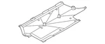 Genuine Nissan Floor Pan Splash Shield 74815-6lb0a. Fixed Price $76.58.
