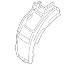 Genuine Bmw Ft Fender Liner 51-71-7-932-066. Fixed Price $178.63.