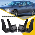 Splash Guards Mud Flap For 16-21 Honda Civic 4 Door Sedan Decor Trim Accessories. Fixed Price $27.54.