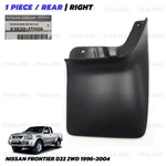 Fits Nissan Frontier D22 1996 - '04 Rear Right Mud Flap Splash Guard Fender 2wd. Fixed Price $76.89.
