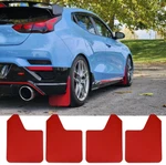 4x Red Rally Racing Mud Flaps Splash Guard For Hyundai Elantra Veloster N,sonata. Fixed Price $29.98.