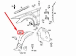 Mercedes-benz S Coupe C216 Front Left Inner Fender A2166900930 No Duties. Fixed Price $85.32.