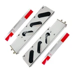 2.5" Bolt Spacing 30" Length Stainless Steel Mud Flap Hangers Brackets Holder.... Fixed Price $154.22.