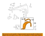 Chevrolet Gm Oem Hhr-front Fender Liner Inner Splash Shield Guard Left 22714693. Fixed Price $103.71.