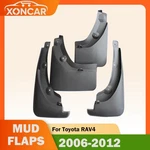 4 Pcs Mud Guards Fits For 2006 - 2012 Toyota Rav4 Front & Rear Splash Flaps. Fixed Price $22.59.