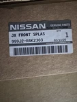 Genuine Nissan Splash Guards (k23 - Brilliant Silver) 999j2-4zk2303. Fixed Price $55.00.