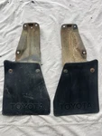 84-93 Toyota Pickup Truck Hilux 2wd Rear Mudflaps And Bracket Set 4wd. Fixed Price $125.00.