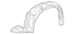 Genuine Toyota Corolla 2017-2019 Front Fender Liner Rh=passenger, 53875-02610. Fixed Price $164.95.
