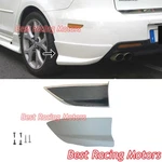 For 2004-2006 Mazda 3 4dr Sedan Jdm Style Rear Bumper Aprons (urethane). Fixed Price $100.00.