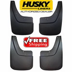 Husky Mud Guards Flaps For 14-19 Gmc Sierra 1500 2500 3500 Hd Front & Rear Pairs. Fixed Price $119.99.