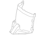 Genuine Volkswagen Front Extension 3g8-805-912-j. Fixed Price $81.59.