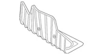 Genuine Audi Suspension Control Arm Cover 80a-505-415-c. Fixed Price $31.11.