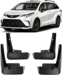 Genuine Full Set Splash Guards Mud Flaps Fender For 2021-2026 Toyota Sienna. Fixed Price $23.74.