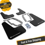 Rally Armor Mf62-ur-blk/wh Black Ur Mud Flaps W/white Logo For 2017-2021 Tesla 3. Fixed Price $236.00.