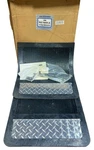 Genuine Ford Rear Diamond Plate Mud Flap Kit F81z-16a550-ja F-350 Dually 1999-10. Fixed Price $149.99.